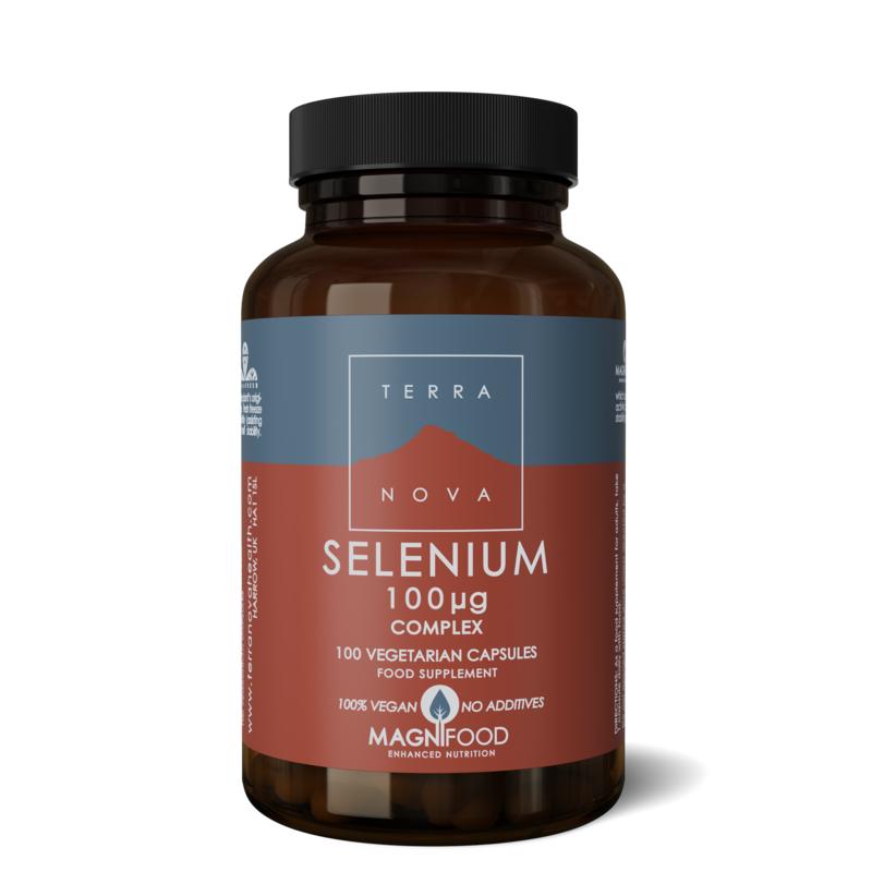 Terranova Selenium 100mcg complex 100.0 vegetarische capsules