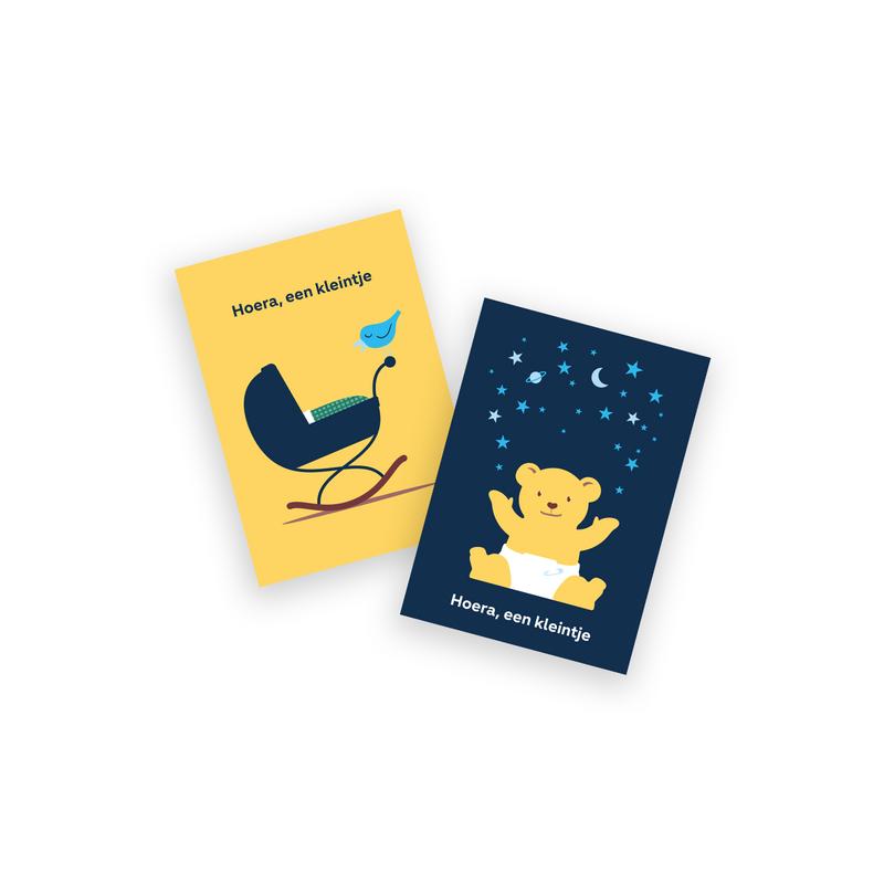 Service Apotheek Geboortekaarten Hoera een kleintje