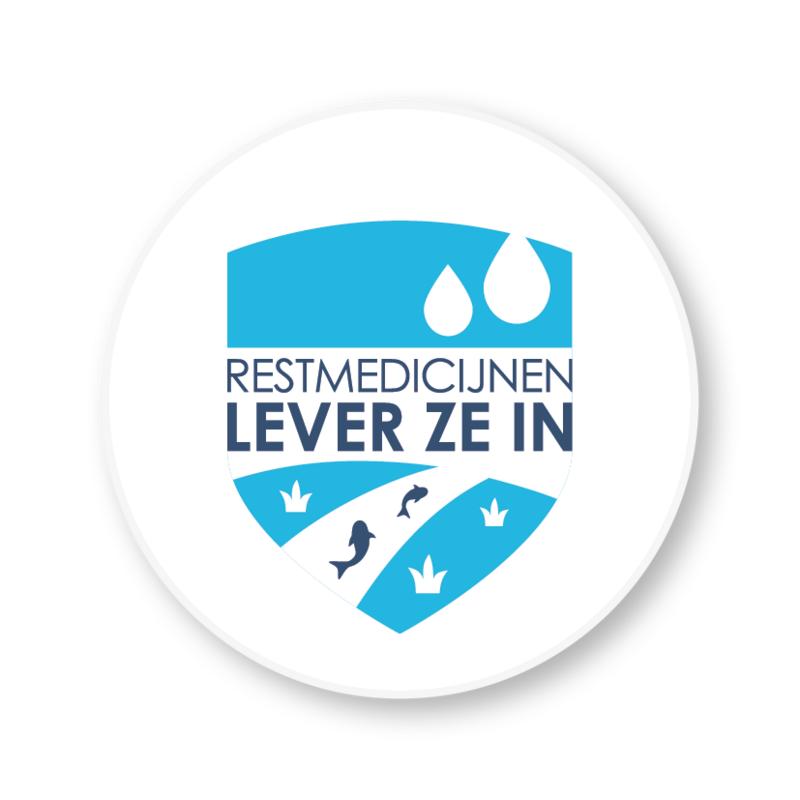 Service Apotheek Sticker medicijn afval