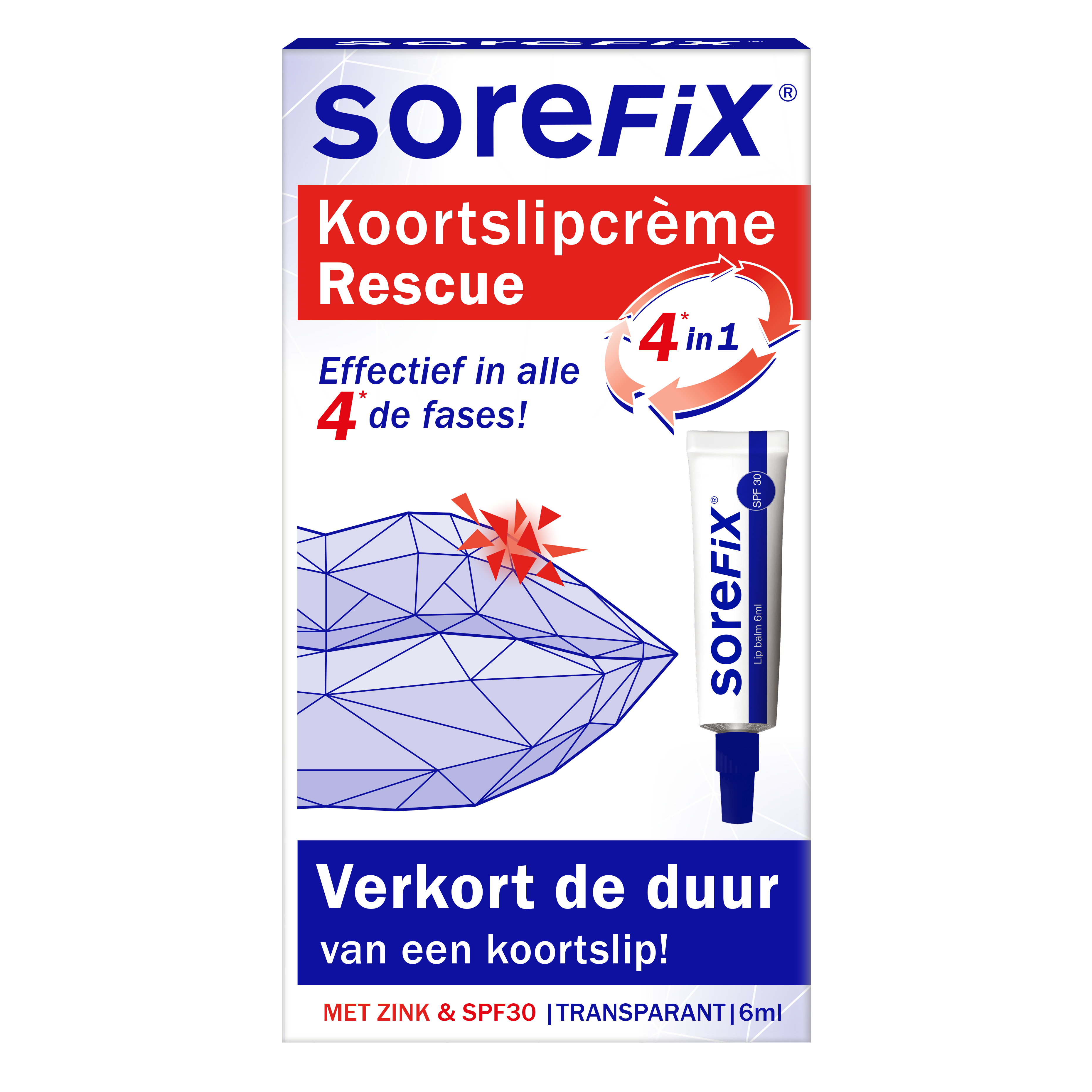 SoreFix Rescue koortslipcreme