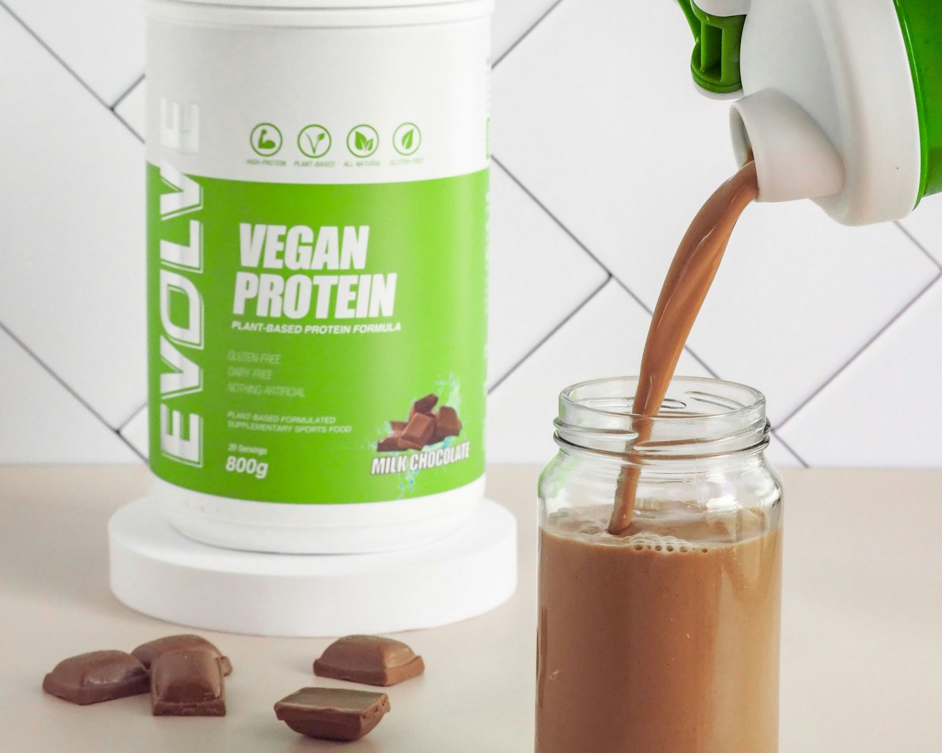 Welke proteïne poeder is vegan?